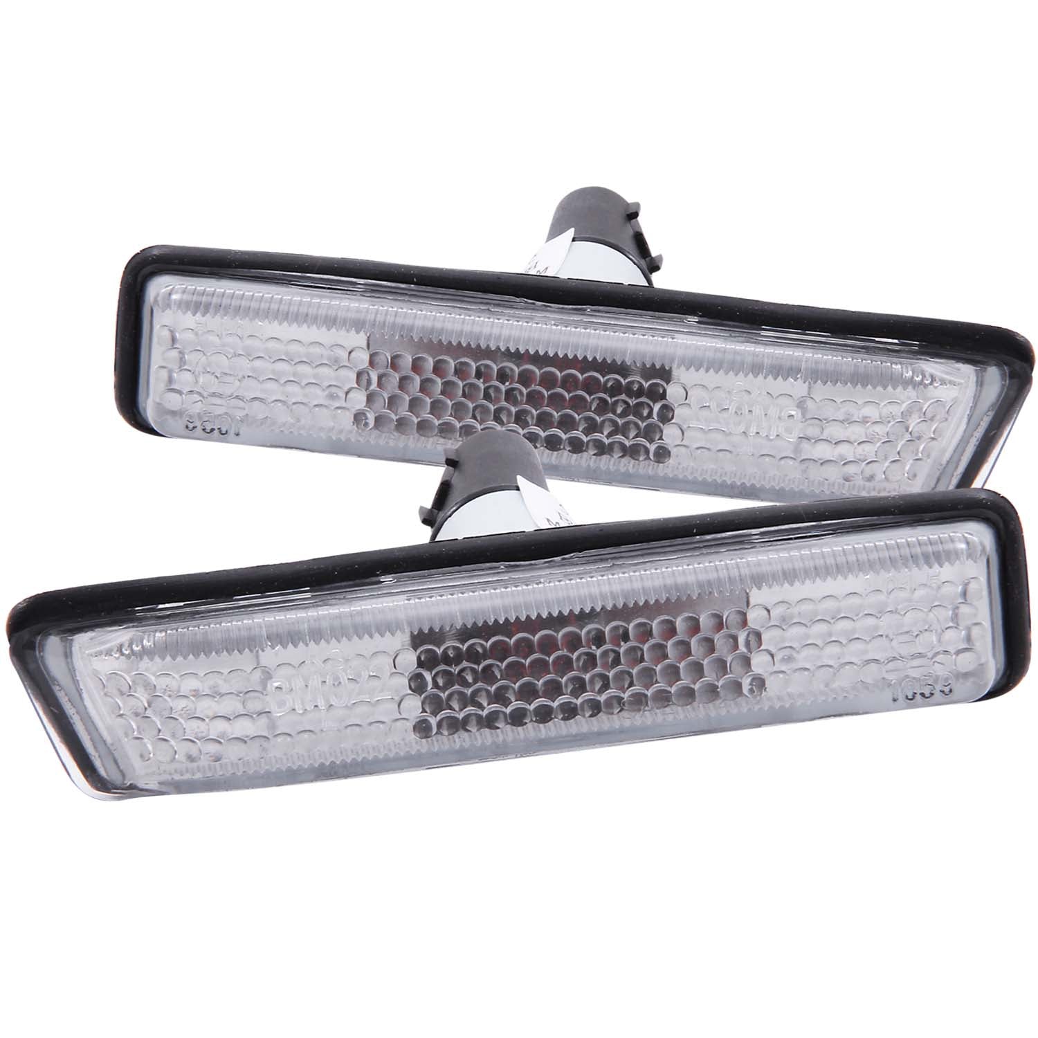 ANZO 1997-1998 BMW 3 Series Side Marker Lights Clear - 511023 for 1997-1998 BMW 3 Series - front view
