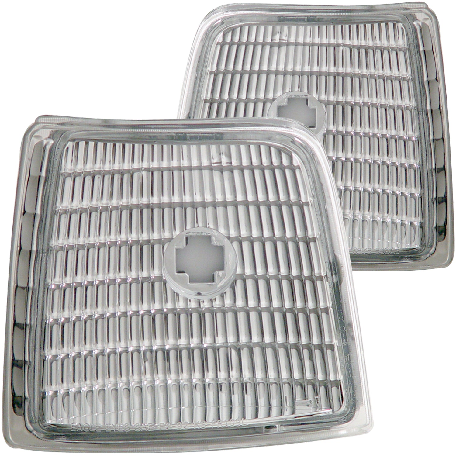 ANZO Corner Lights 1992-1996 Ford F-150 Euro Crystal - 511049 for 1992-1998 Ford F 250 - front view