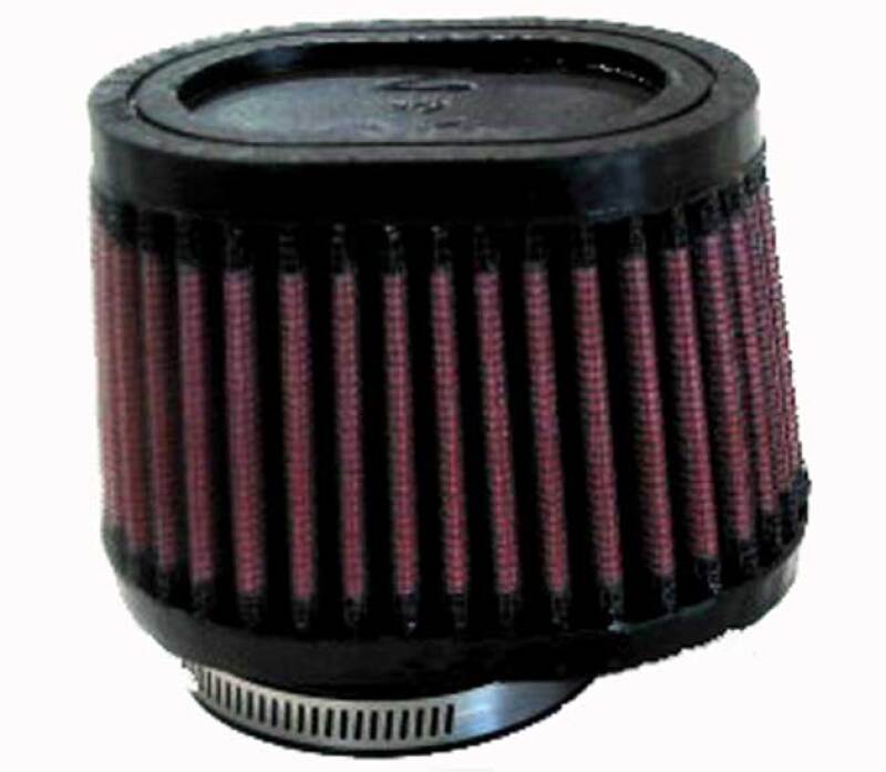 K&amp;N Universal Clamp-On Air Filter 2-1/8in FLG 4 X 3 TPR/OVL W/Venturi - RU-0981