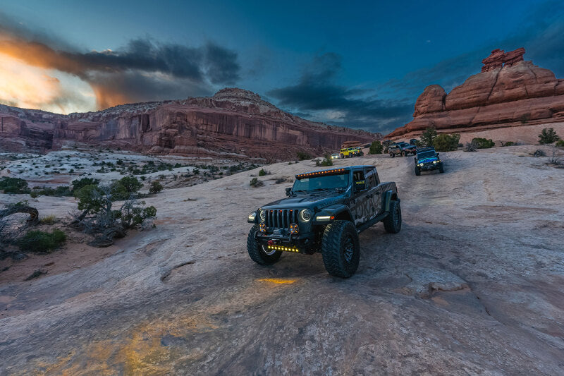 Oracle Jeep Wrangler JL/Gladiator JT Integrated Windhsiled LED Light Bar System - 5917-023