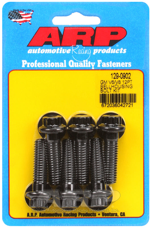 ARP GM V6/V8 12pt Bellhousing Bolt Kit - 129-0902