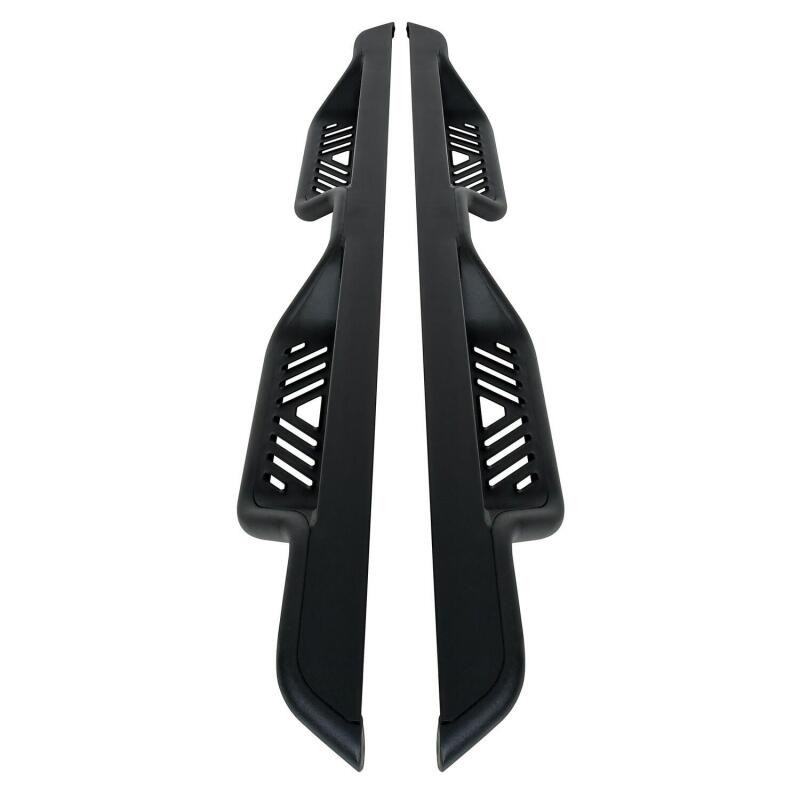 Westin 14-18 Chevy/GMC Silverado/Sierra 1500/2500/3500 Double Cab Outlaw Drop Nerf Bars Tex Black - 20-13715