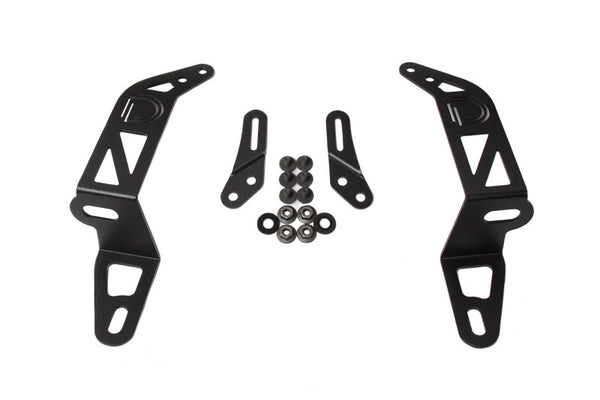 Diode Dynamics 18-21 Jeep JL Wrangler/Gladiator SS30 Bumper Bracket Kit - DD6027 for 2018-2025 Jeep Wrangler - front view