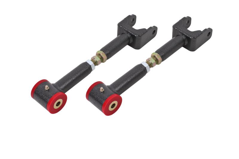 BMR 68-72 A-Body Upper Control Arms On-Car Adj. (Polyurethane) - Black Hammertone - UTCA046H for 1968-1972 Buick Skylark - fr