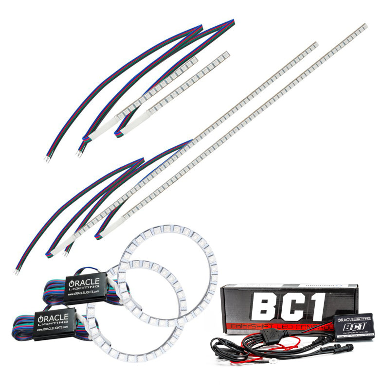 Oracle 16-18 Honda Ridgeline DRL Upgrade w/ Halo Kit - ColorSHIFT w/ BC1 Controller SEE WARRANTY - 1324-335