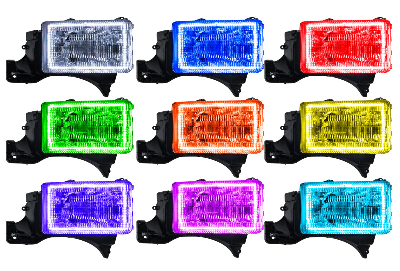 Oracle Dodge Ram 94-01 Halo Kit - ColorSHIFT w/ 2.0 Controller SEE WARRANTY - 3956-333