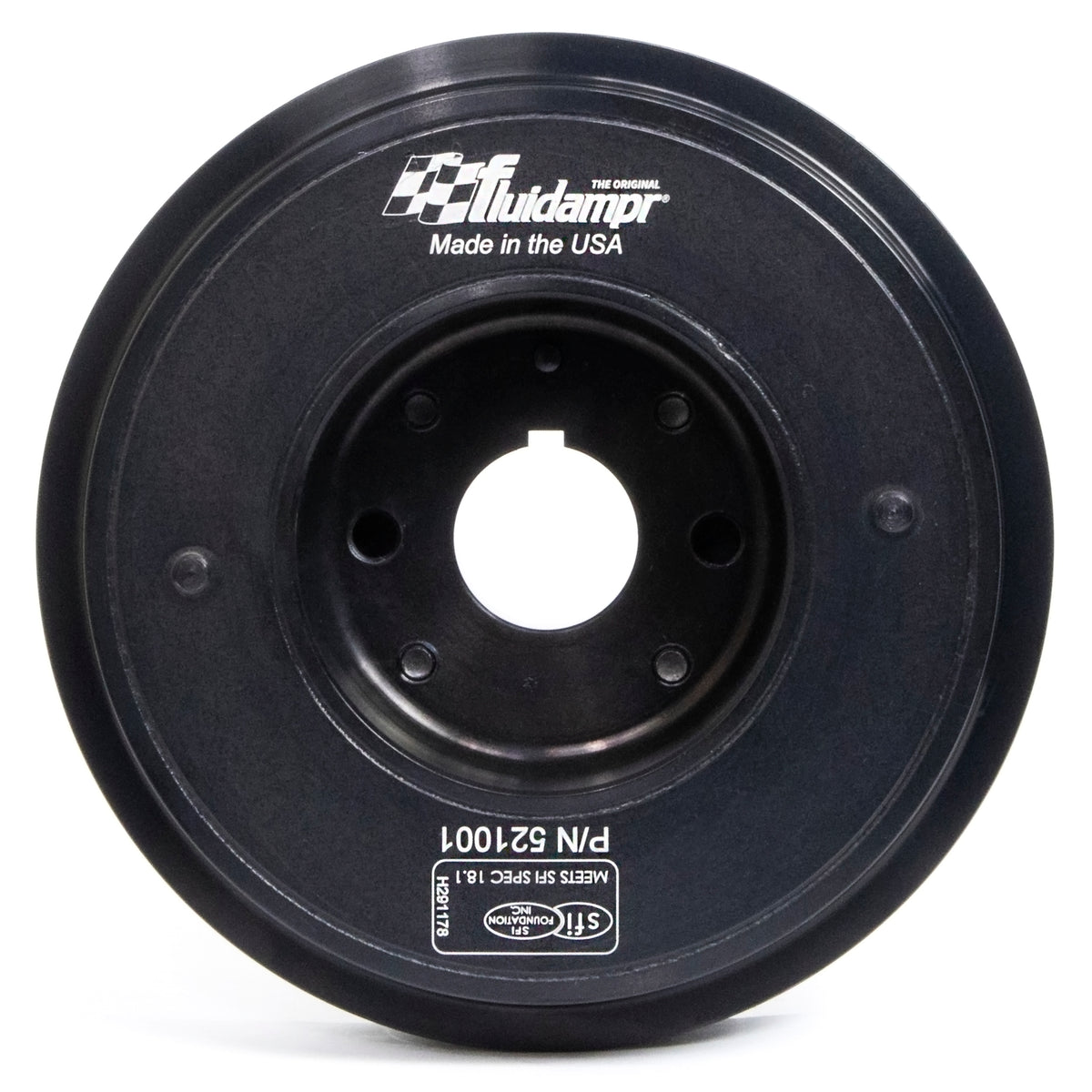 Fluidampr 93-05 Mazda B-Series Steel Internally Balanced Damper - 521001 for 1993-2005 Mazda Miata - front view