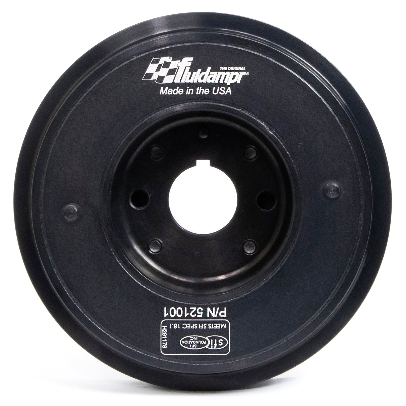 Fluidampr 93-05 Mazda B-Series Steel Internally Balanced Damper - 521001 for 1993-2005 Mazda Miata - front view