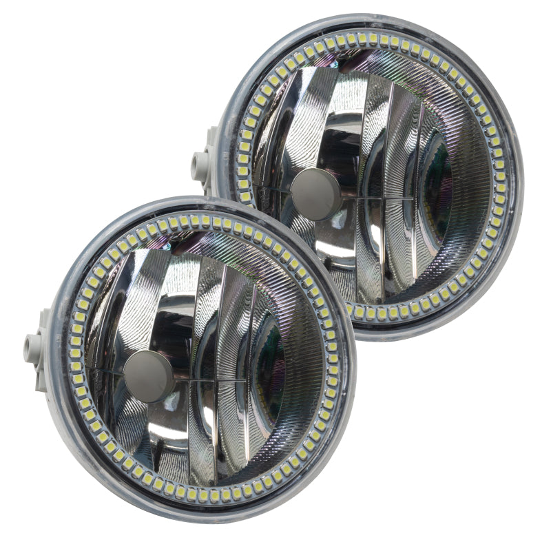 Oracle Lighting 06-10 Ford F-150 Pre-Assembled LED Halo Fog Lights -Red SEE WARRANTY - 7044-003
