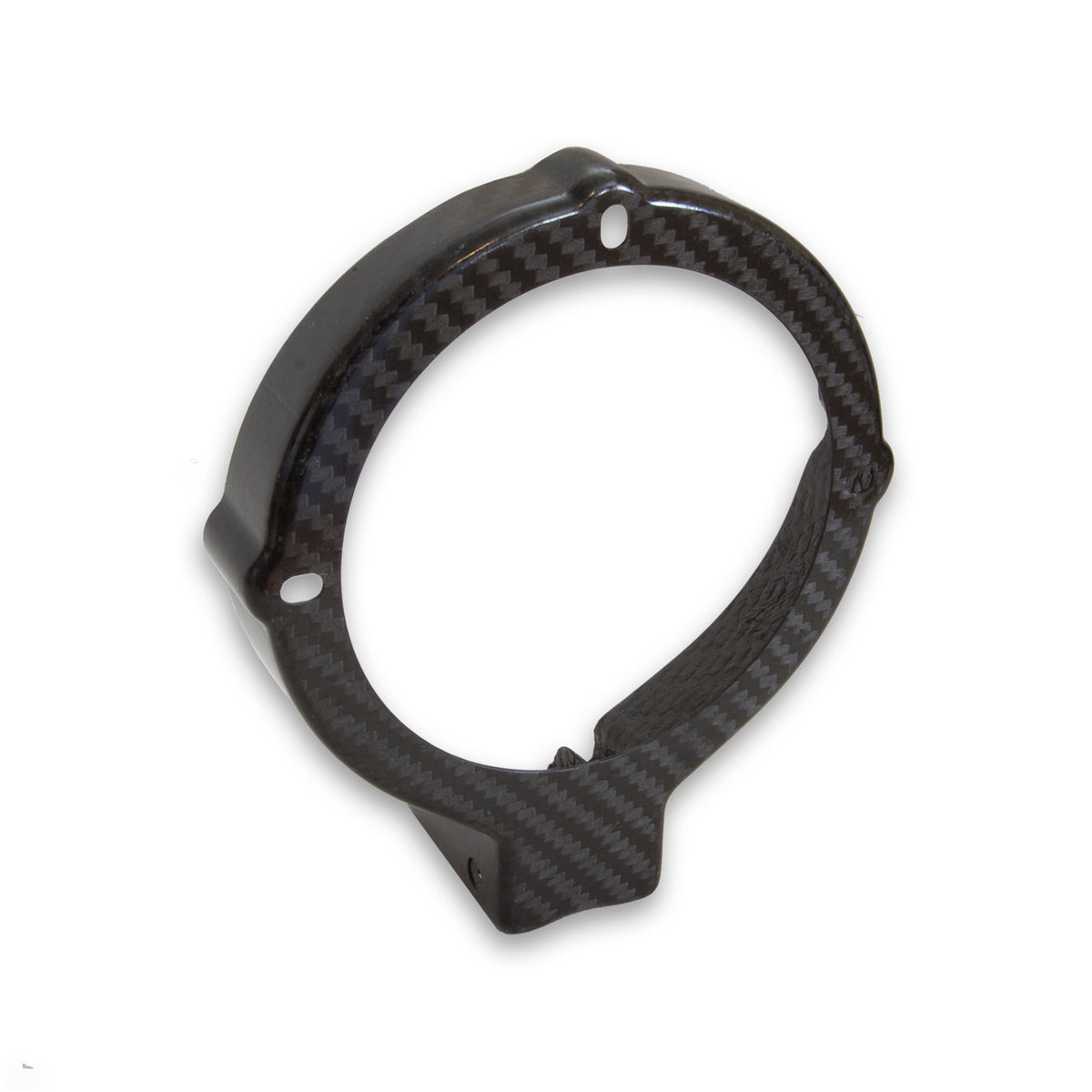 AutoMeter Tachometer Mount Carbon Fiber For 5in. Elite Pit Road Speed Tachs - 5264