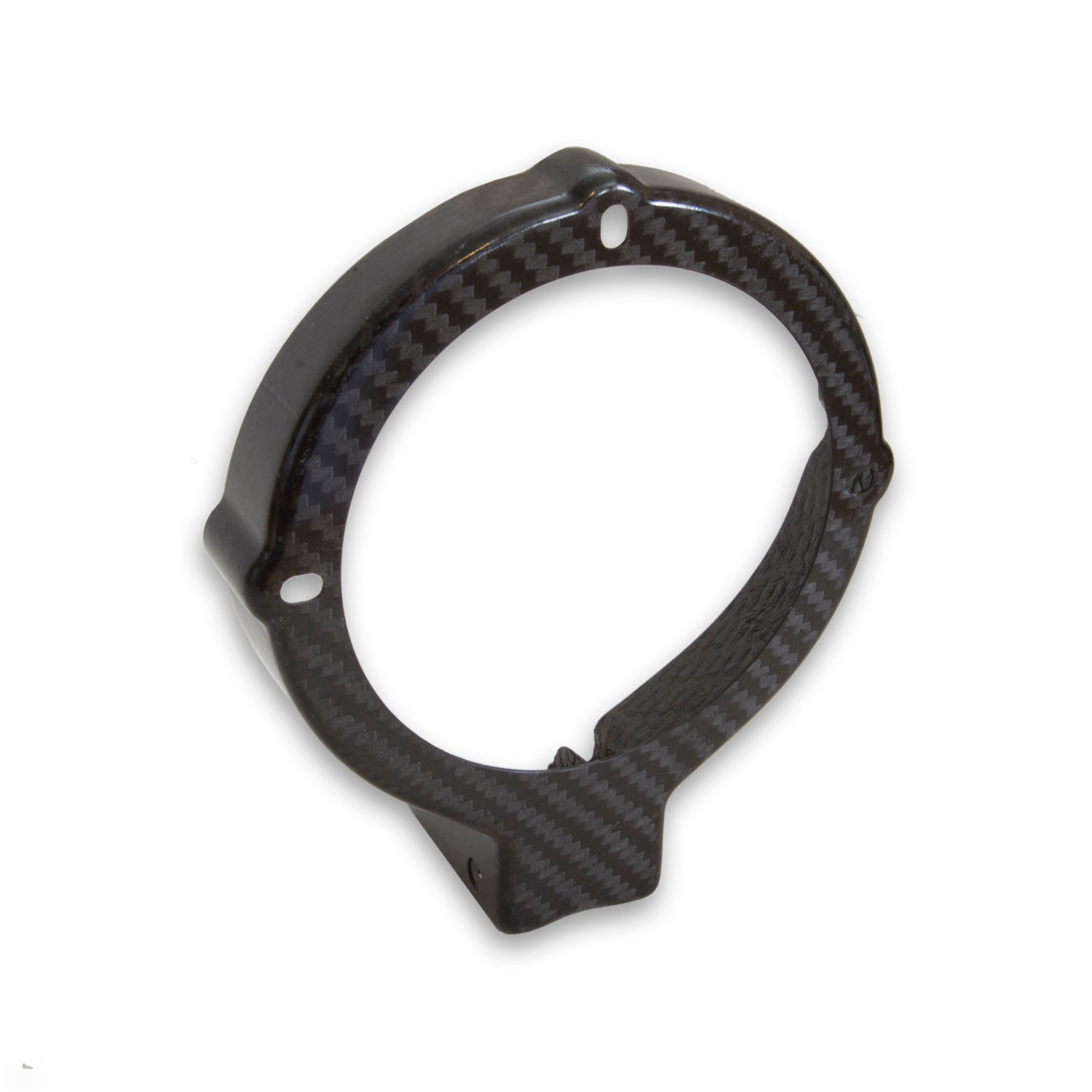 AutoMeter Tachometer Mount Carbon Fiber For 5in. Elite Pit Road Speed Tachs - 5264