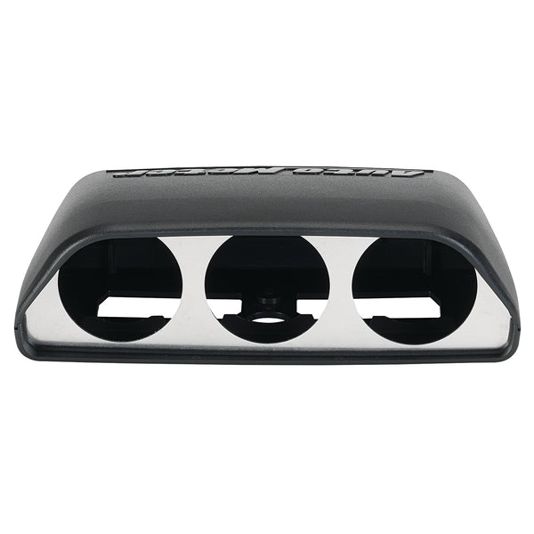 Autometer 08-11 Dodge Challenger Black Triple Dash Pod - 5287