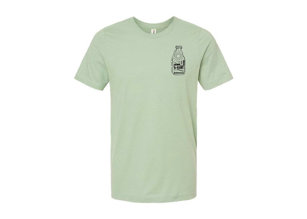 Dobinsons - Beers and Backtracks Pacific Green / 76 Series Land Cruiser T-shirt PG00-2339 - X-large - PG00-2339-XL