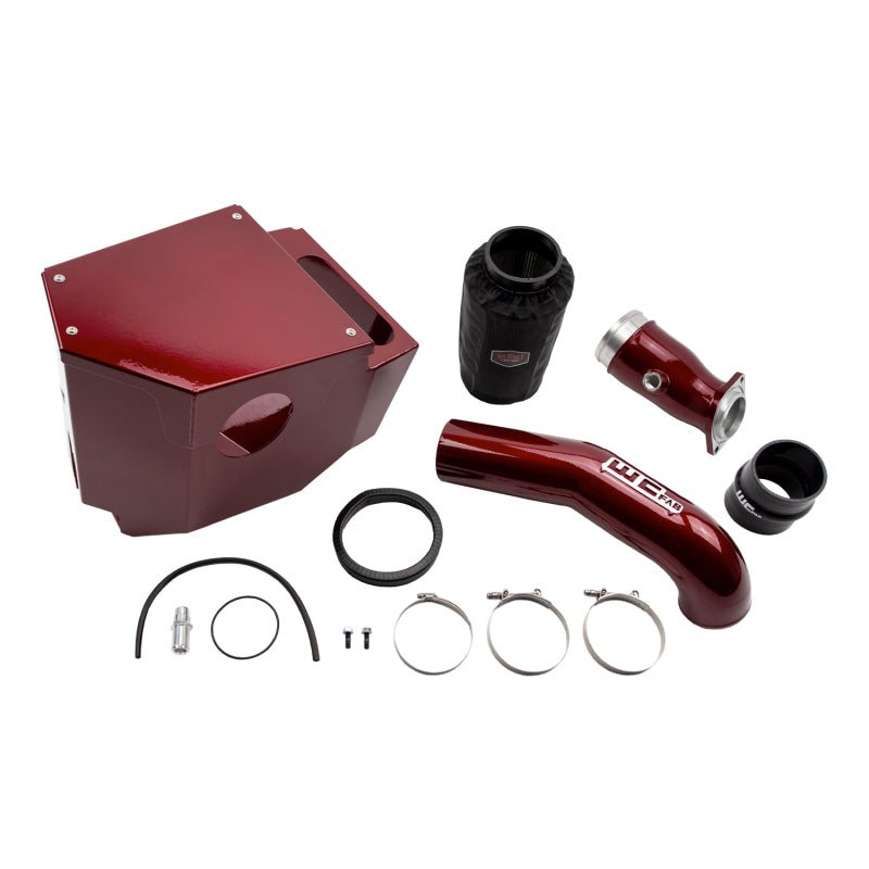 Wehrli 20-26 GM Duramax L5P 4in Intake Kit Stage 2 - Sparkle Bomber Orange - WCF100684-SBO