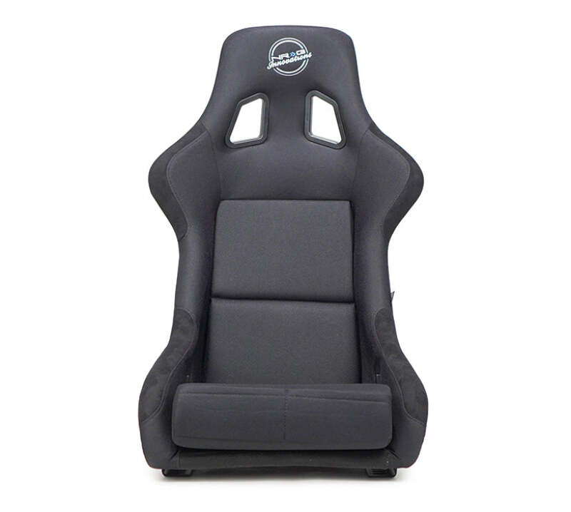 NRG FRP Bucket Seat Black - X Large - FRP-304BK-NRG - close-up view 2