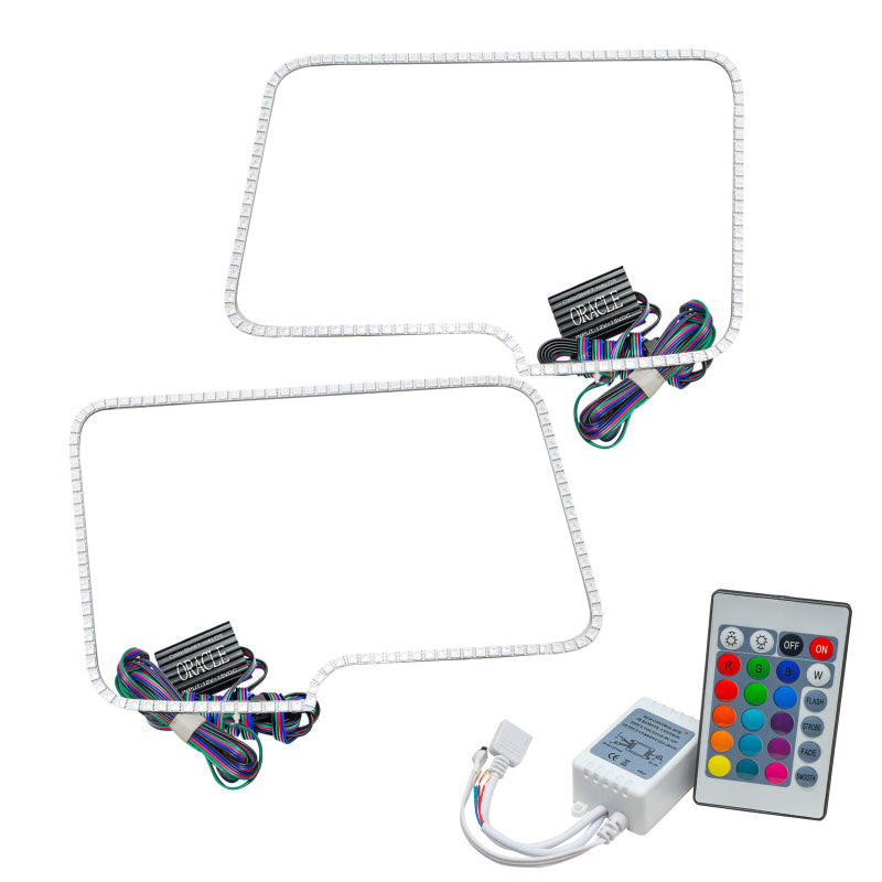Oracle Ford F-150/Raptor 09-14 Halo Kit - ColorSHIFT w/ Simple Controller SEE WARRANTY - 2300-504