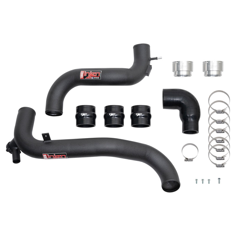 Injen 21+ Ford Bronco L4-2.3L Turbo EcoBoost SES Intercooler Pipes Wrinkle Black - SES9300ICPWB