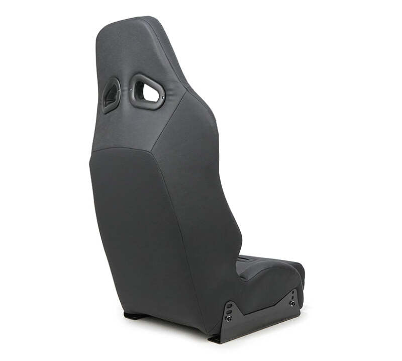 NRG Defender Water Resistant Steel Frame Susp. Seat - Tan w/ Sand Trim/Defender Logo/Side Bracket - DF-100BH-S - close-up view 2