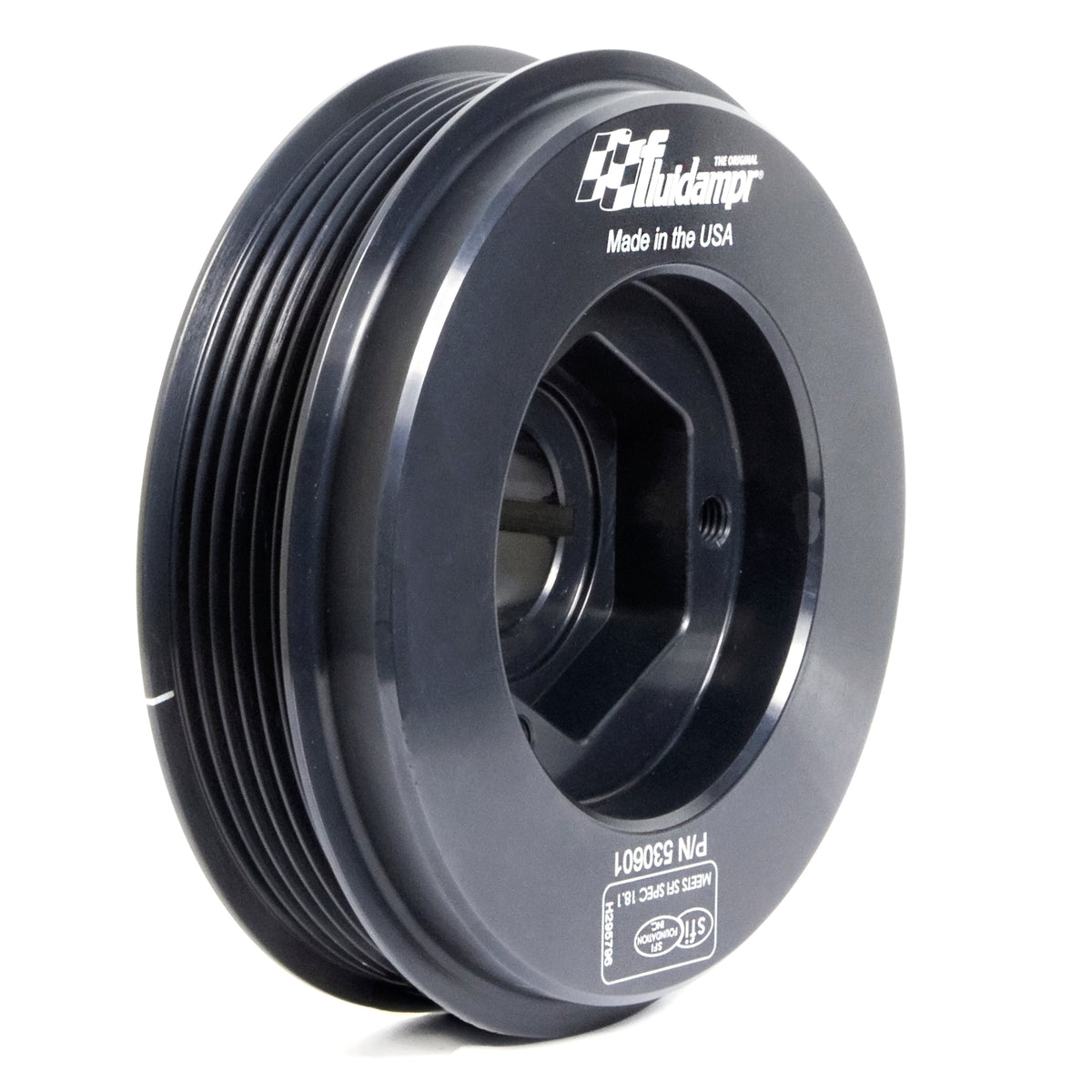Fluidampr 00-09 Honda S2000 F20C/F22C Steel Internally Balanced Damper - 530601 for 2000-2009 Honda S2000 - front view