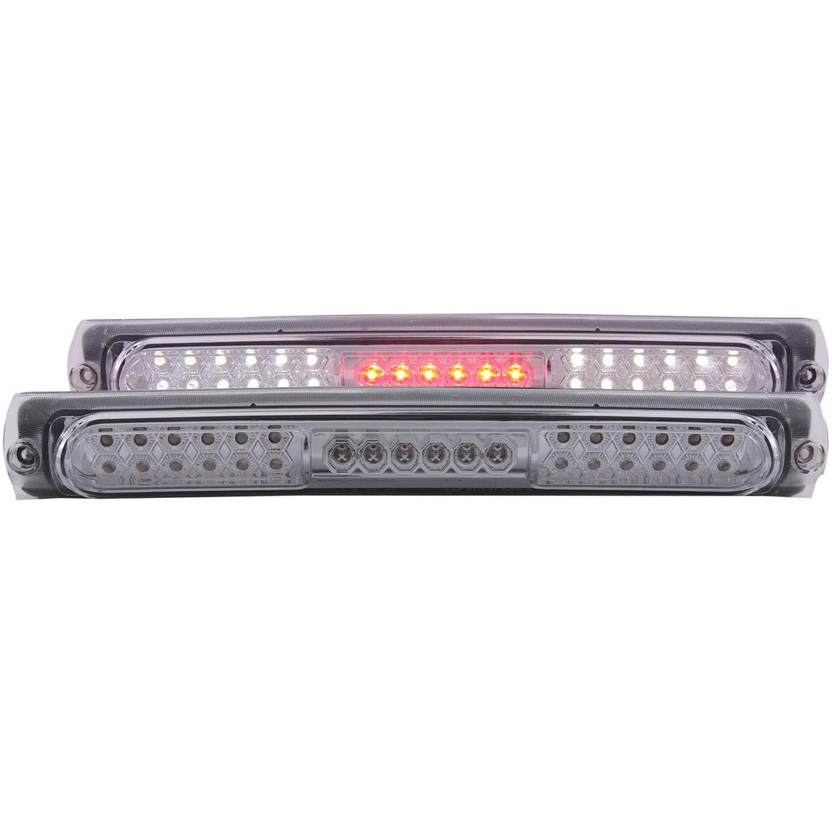 ANZO 1997-2003 Ford F-150 LED 3rd Brake Light Chrome - 531036 for 1997-2004 Ford F 150 - front view