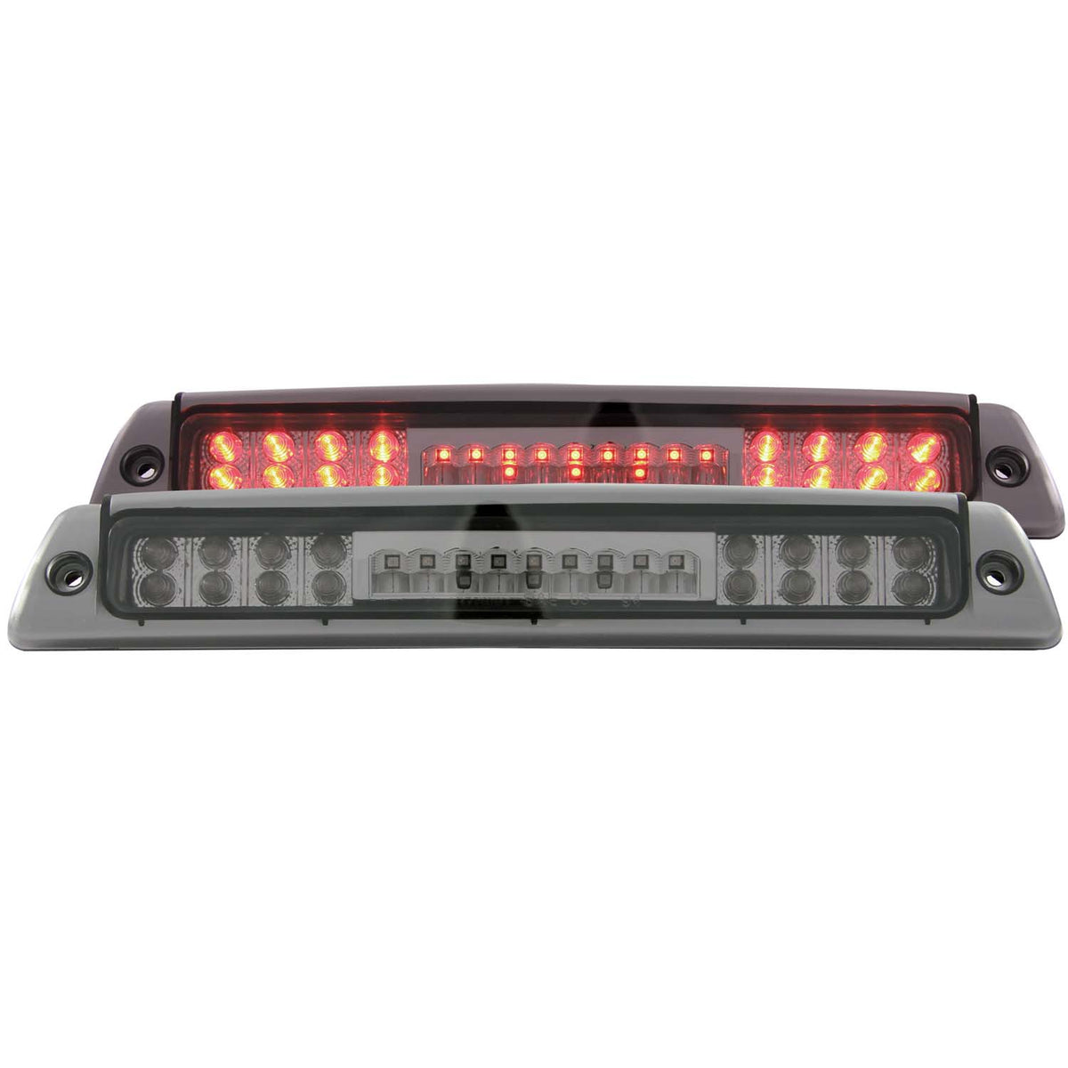 ANZO 1994-2001 Dodge Ram 1500 LED 3rd Brake Light Smoke - 531046 for 1994-2002 Dodge Ram 2500 - front view