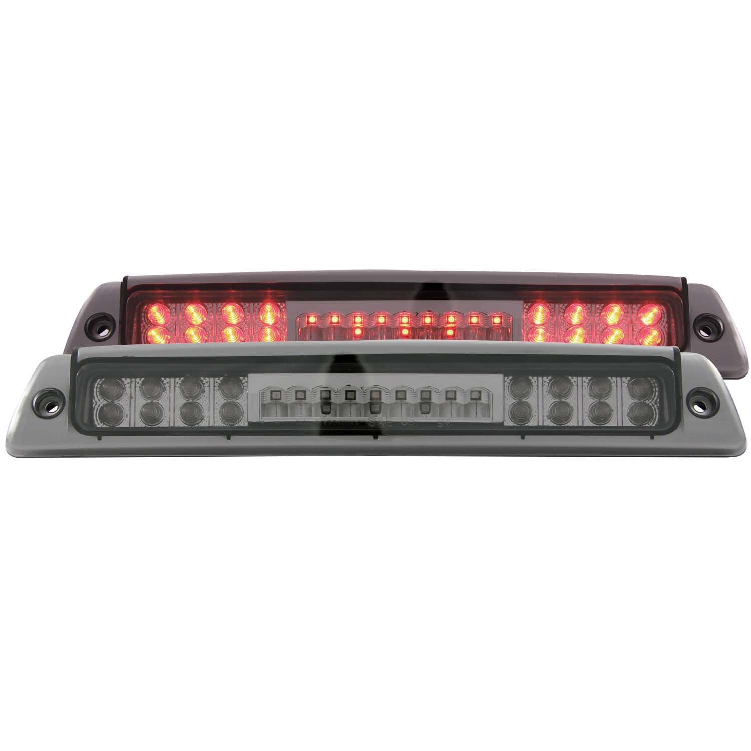 ANZO 1994-2001 Dodge Ram 1500 LED 3rd Brake Light Smoke - 531046 for 1994-2002 Dodge Ram 2500 - front view
