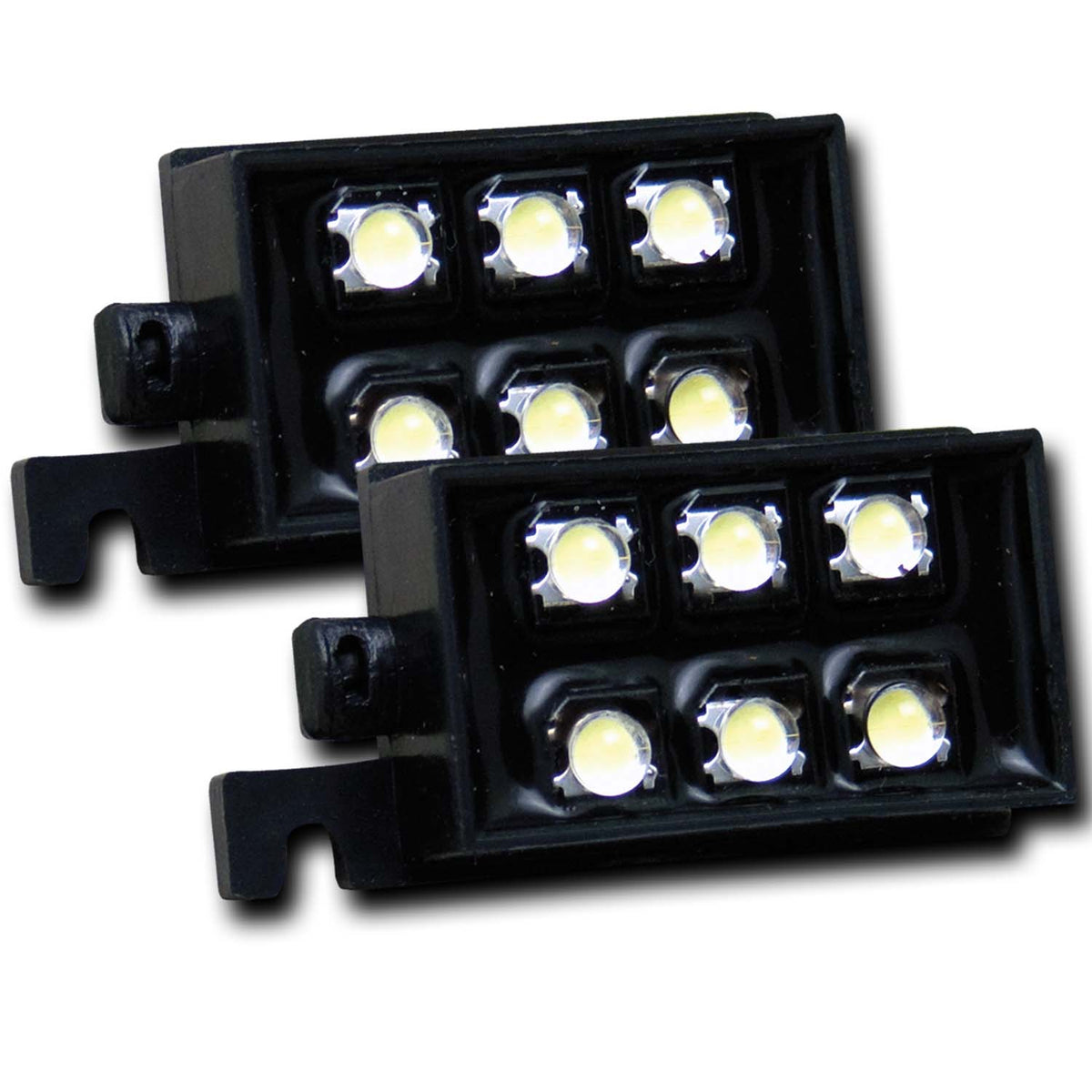 ANZO Bed Rail Lights Universal LED Bed Rail Auxiliary Lighting - 531049 by ANZO - front view