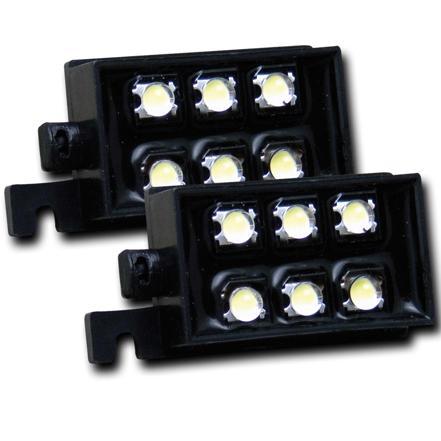 ANZO Bed Rail Lights Universal LED Bed Rail Auxiliary Lighting - 531049 by ANZO - front view