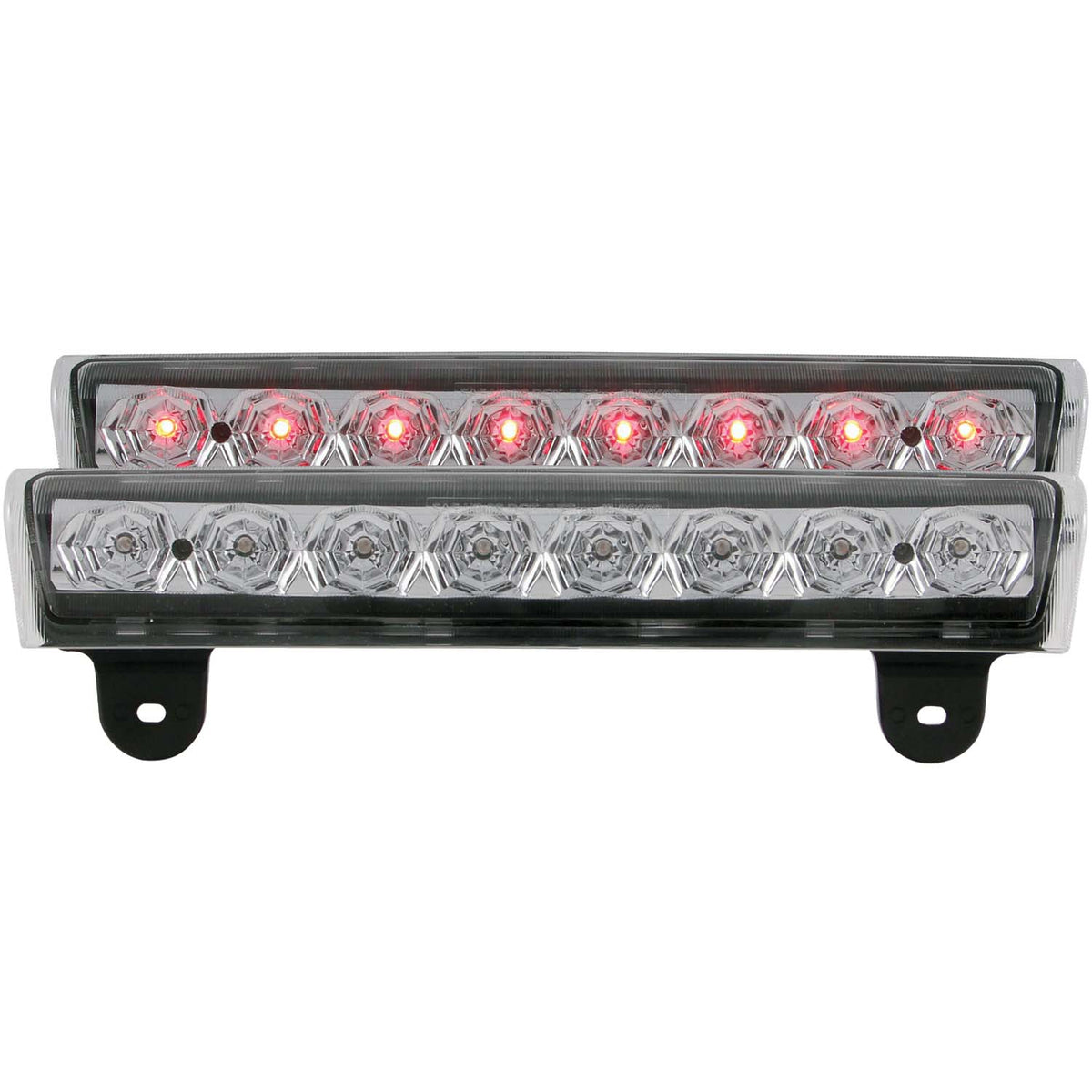 ANZO 2000-2006 Chevrolet Suburban LED 3rd Brake Light Chrome B - Series - 531086 for 2000-2006 Chevrolet Suburban 1500 - fron