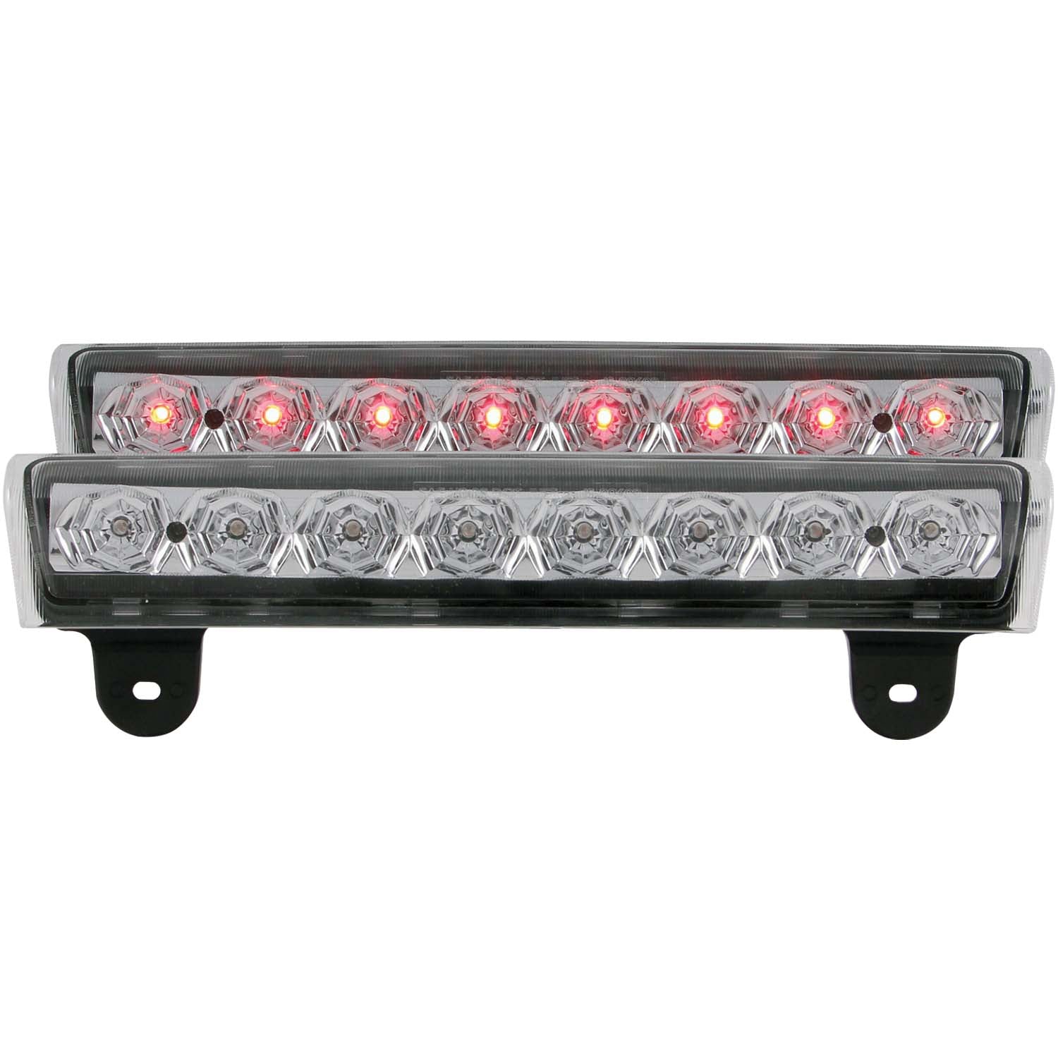 ANZO 2000-2006 Chevrolet Suburban LED 3rd Brake Light Chrome B - Series - 531086 for 2000-2006 Chevrolet Suburban 1500 - fron