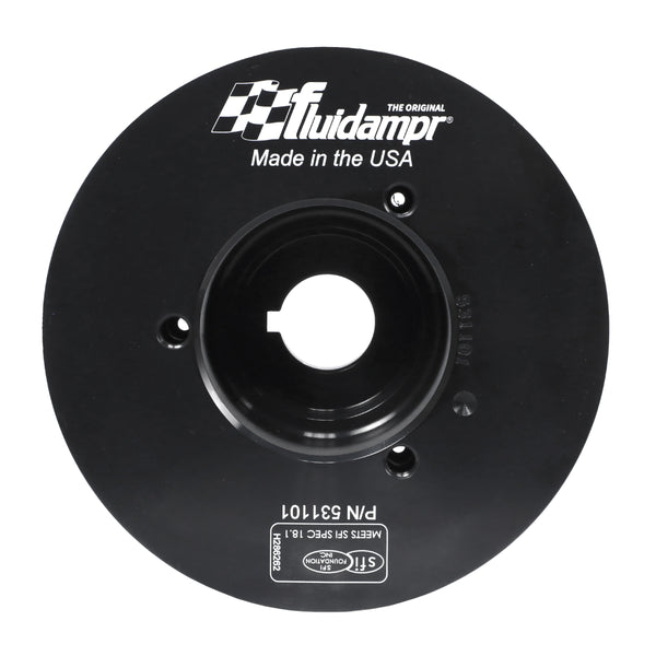 Fluidampr Subaru EJ Series Steel Internally Balanced Damper - 531101 for 1998-2011 Subaru Forester - front view