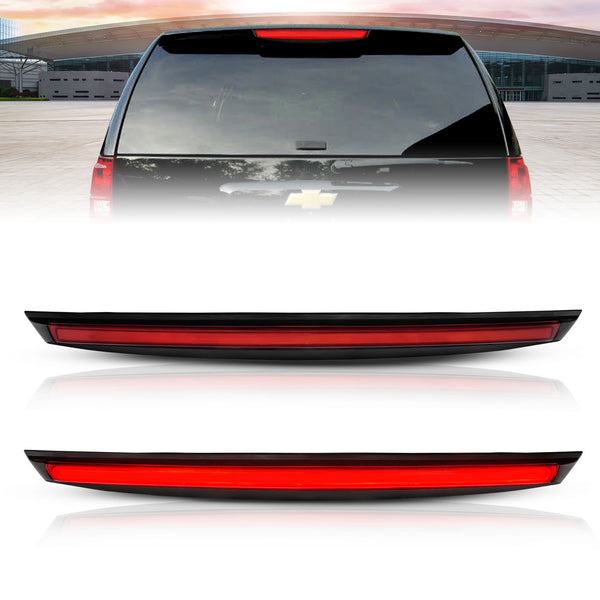 ANZO 2007-2014 Chevrolet Suburban 1500 LED 3rd Brake Light Black Housing Red Lens w/ Spoiler 1pc - 531110 for 2007-2014 Chevr