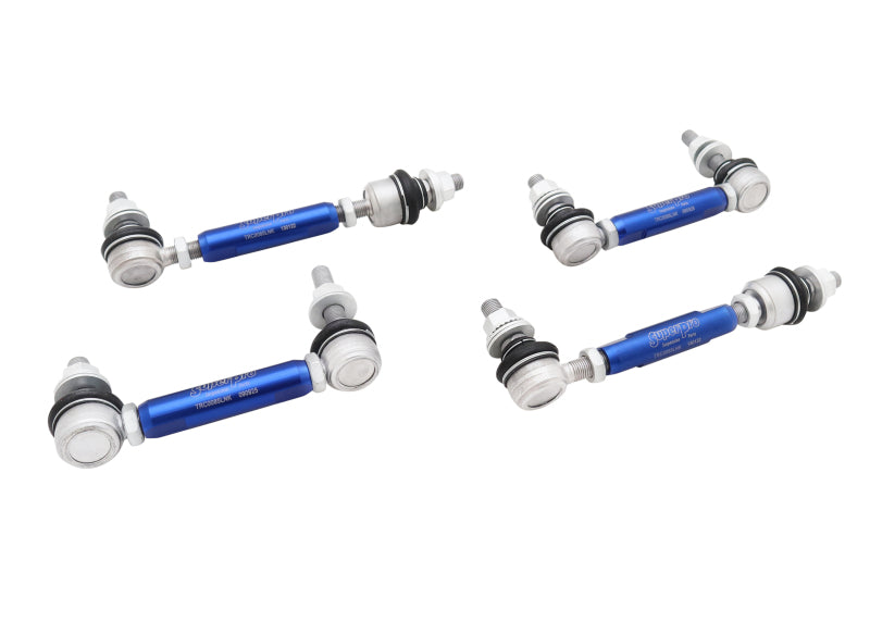 SuperPro 03-24 Toyota 4Runner HD Adjustable End Link Set (TRC1285L + TRC1285V) - TRCLNKSET11