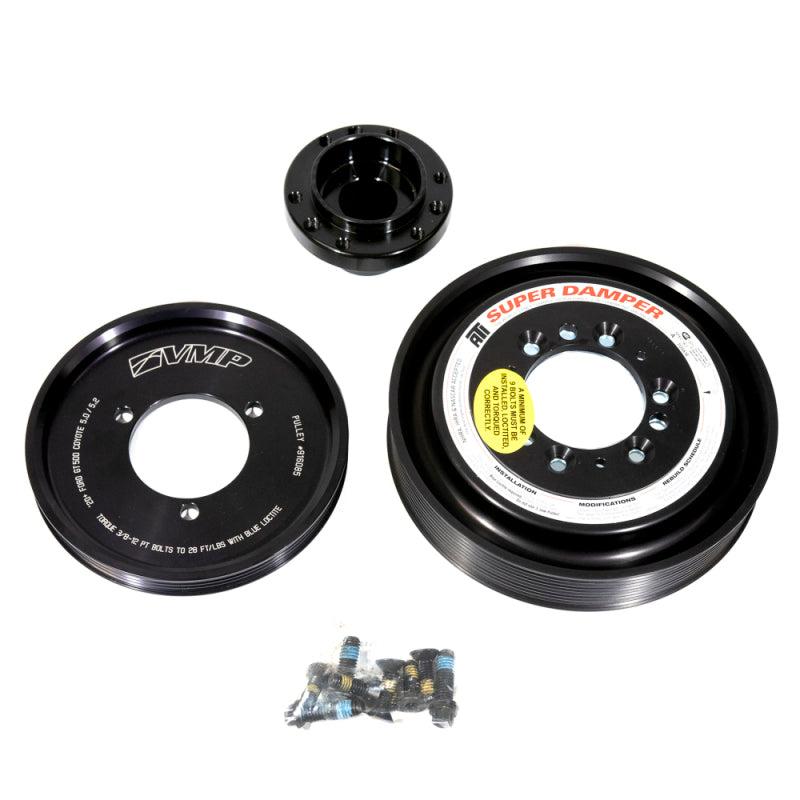 VMP Performance 2020+ Ford Shelby GT500 5.2L &amp; 5.0L ATI 10 Percent OD 10-Rib Damper - VMP-918077