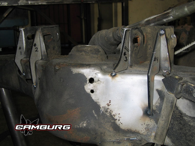 Camburg 01-12 Ford Ranger Edge/4wd Frame Gusset Kit - CAM-130006