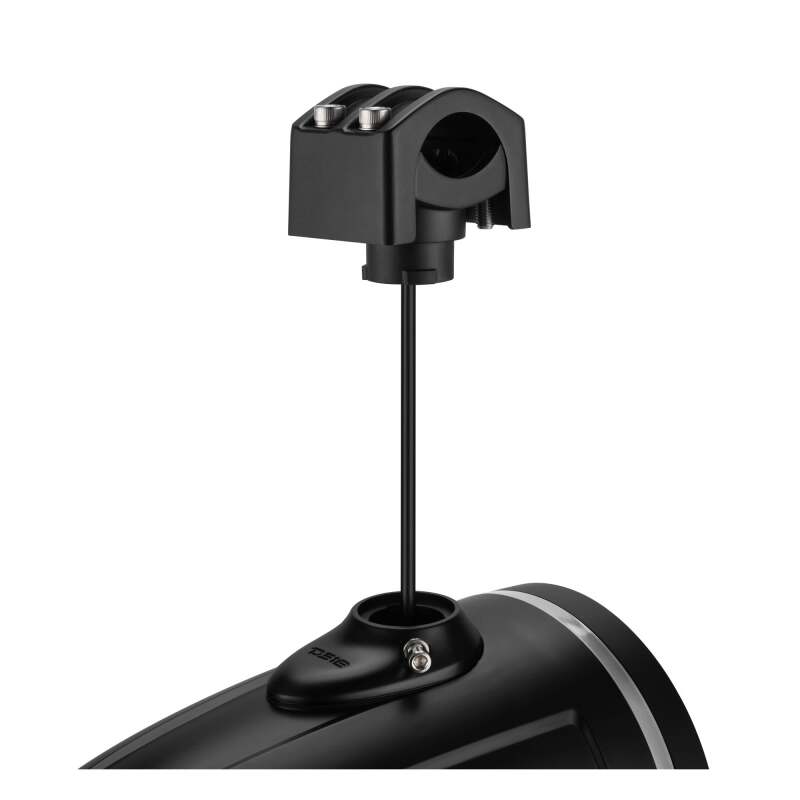 DS18 8in NXL-iQ Marine Tower Speaker with Digital LEDs Neodymium Magnet 1in Driver 350W 4Ohm Black - NXL-IQ8TPNEO/BK - rear view