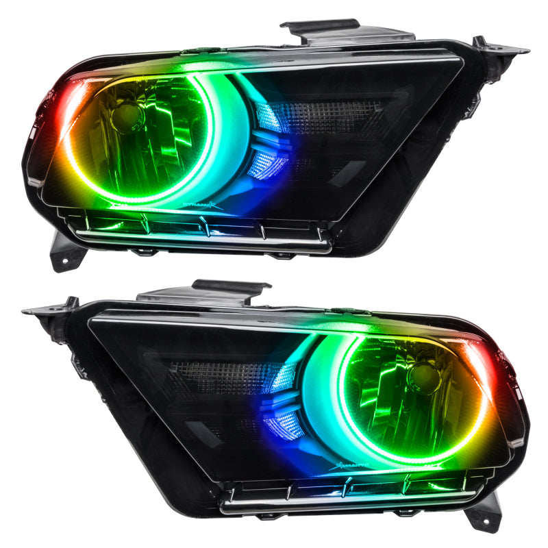 Oracle 10-14 Ford Mustang HL (Non-HID) - ColorSHIFT w/ 2.0 Controller SEE WARRANTY - 7050-333