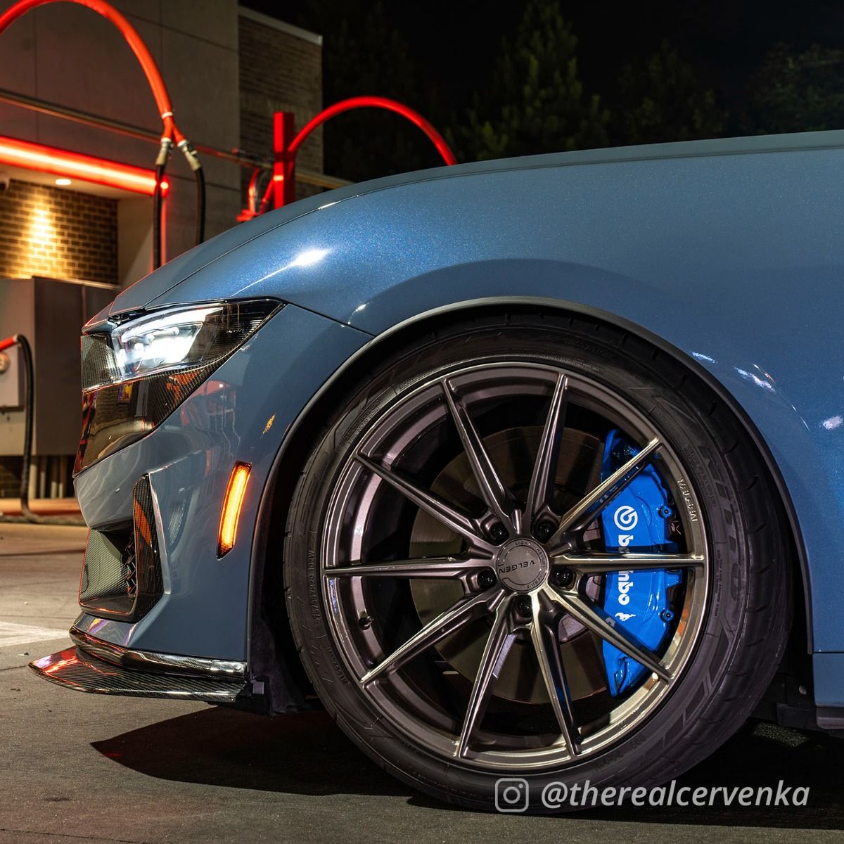 Form Lighting 2024 Mustang LED Sidemarkers Smoked Set - FL0091