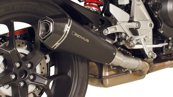 Remus 2018 Honda CB 1000 R SC80 107 kW (Euro 4) Hypercone Black Slip On - 6782 257118 by Remus