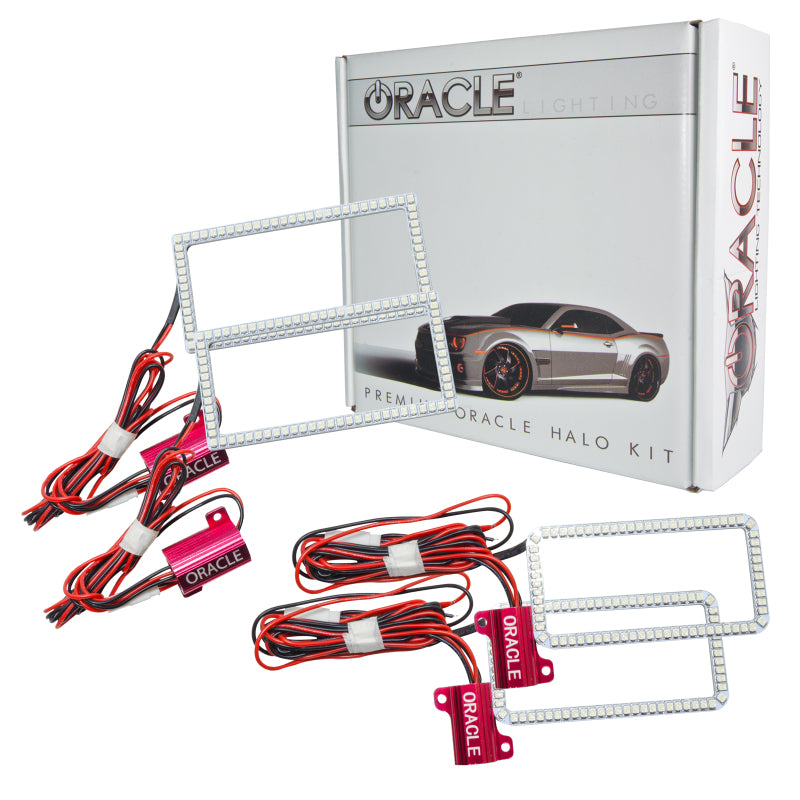 Oracle Ford F-150 15-17 LED Projector Headlight Halo Kit - White SEE WARRANTY - 3957-001