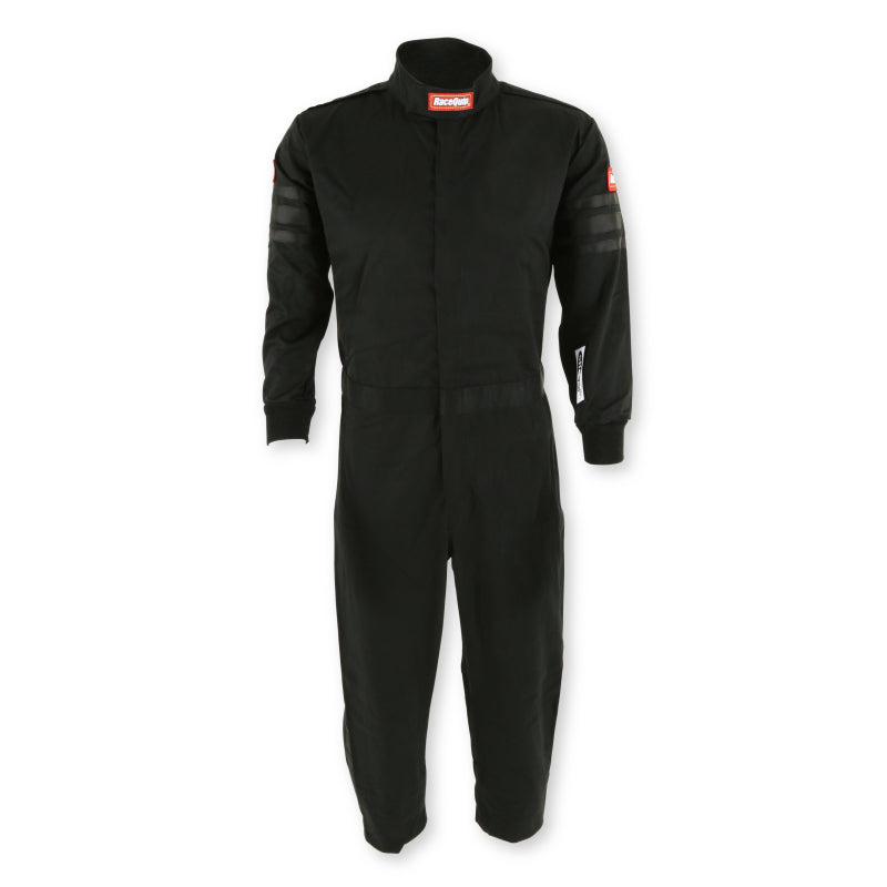RaceQuip Black Trim SFI-1 JR. Suit - Kids XXS - 1959990RQP