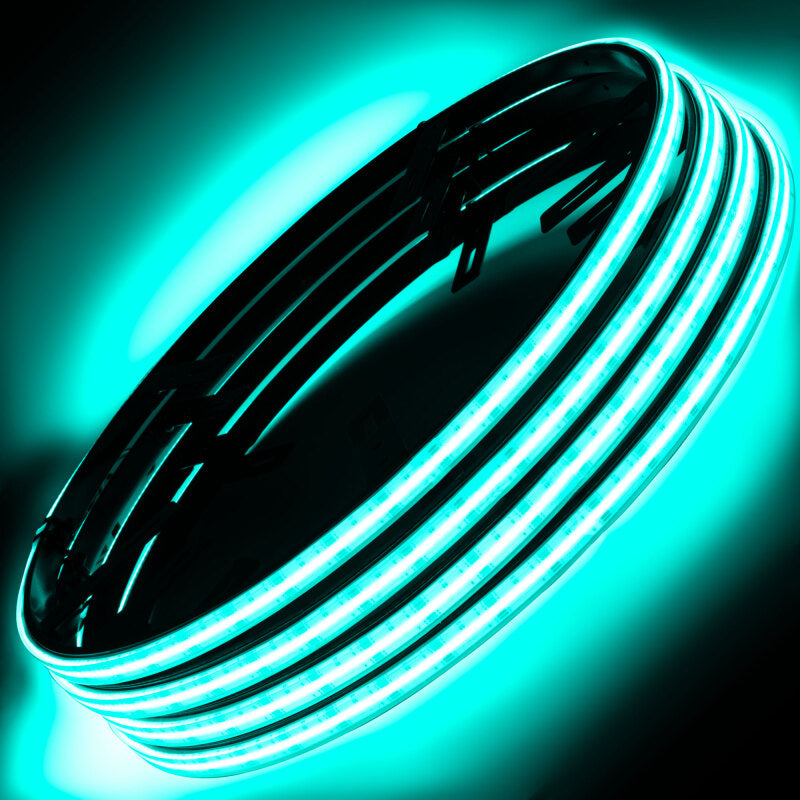 ORACLE Lighting LED Illuminated Wheel Rings 16.5in PLASMA ColorSHIFT w/BC2 Bluetooth Controller - 4238-BC2