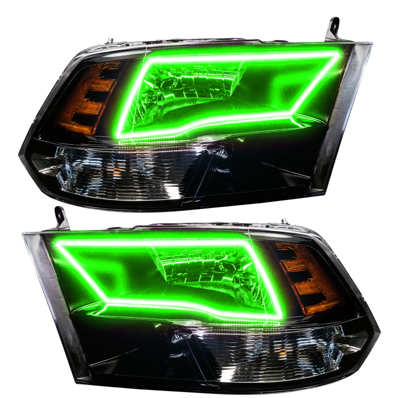 Oracle Lighting 09-18 Ram 1500 Sport Pre-Assembled w/Switchback Halo Headlights SEE WARRANTY - 8906-504