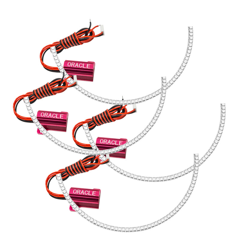 Oracle 10-13 Chevrolet Camaro LED Afterburner Tail Light Halo Kit - Red SEE WARRANTY - 2533-003