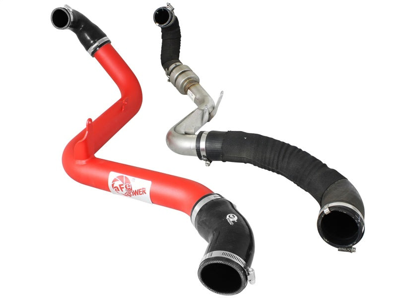 aFe BladeRunner 2.5in Red Intercooler Tube Hot Side 12-16 Ford Focus ST 2.0L (t) - 46-20188-R