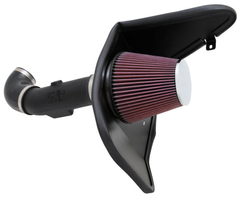 K&N FIPK 11-15 Chevy Camaro V6 3.6L Performance Intake Kit - 57-3078 for 2012-2015 Chevrolet Camaro - front view