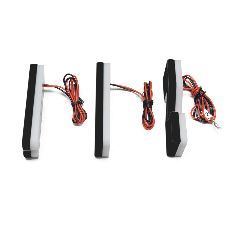 ORACLE Lighting Universal Illuminated LED Letter Badges - Matte Blk Surface Finish - M SEE WARRANTY - 3141-M-001