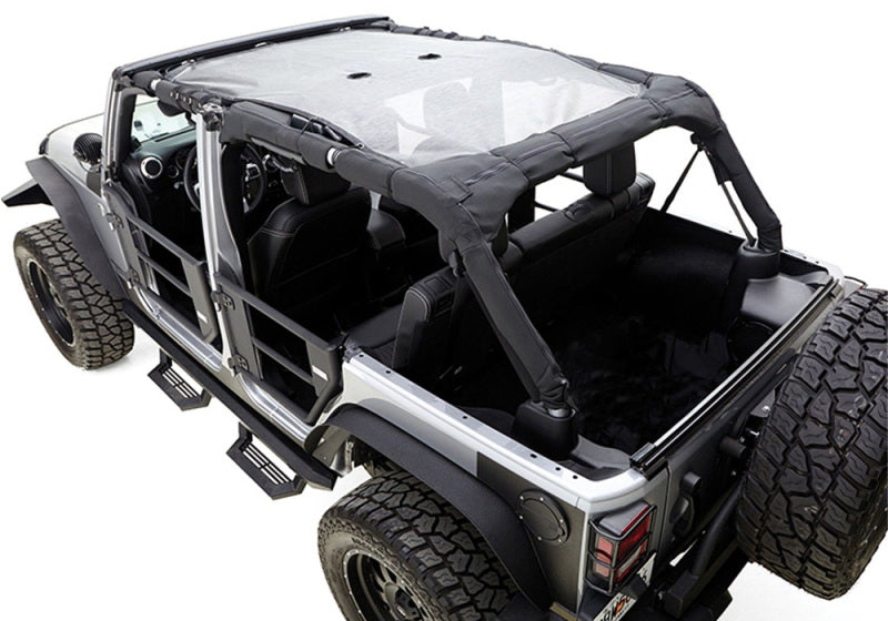 Rampage 2007-2018 Jeep Wrangler(JK) Unlimited California Extended Brief - Black - 90525