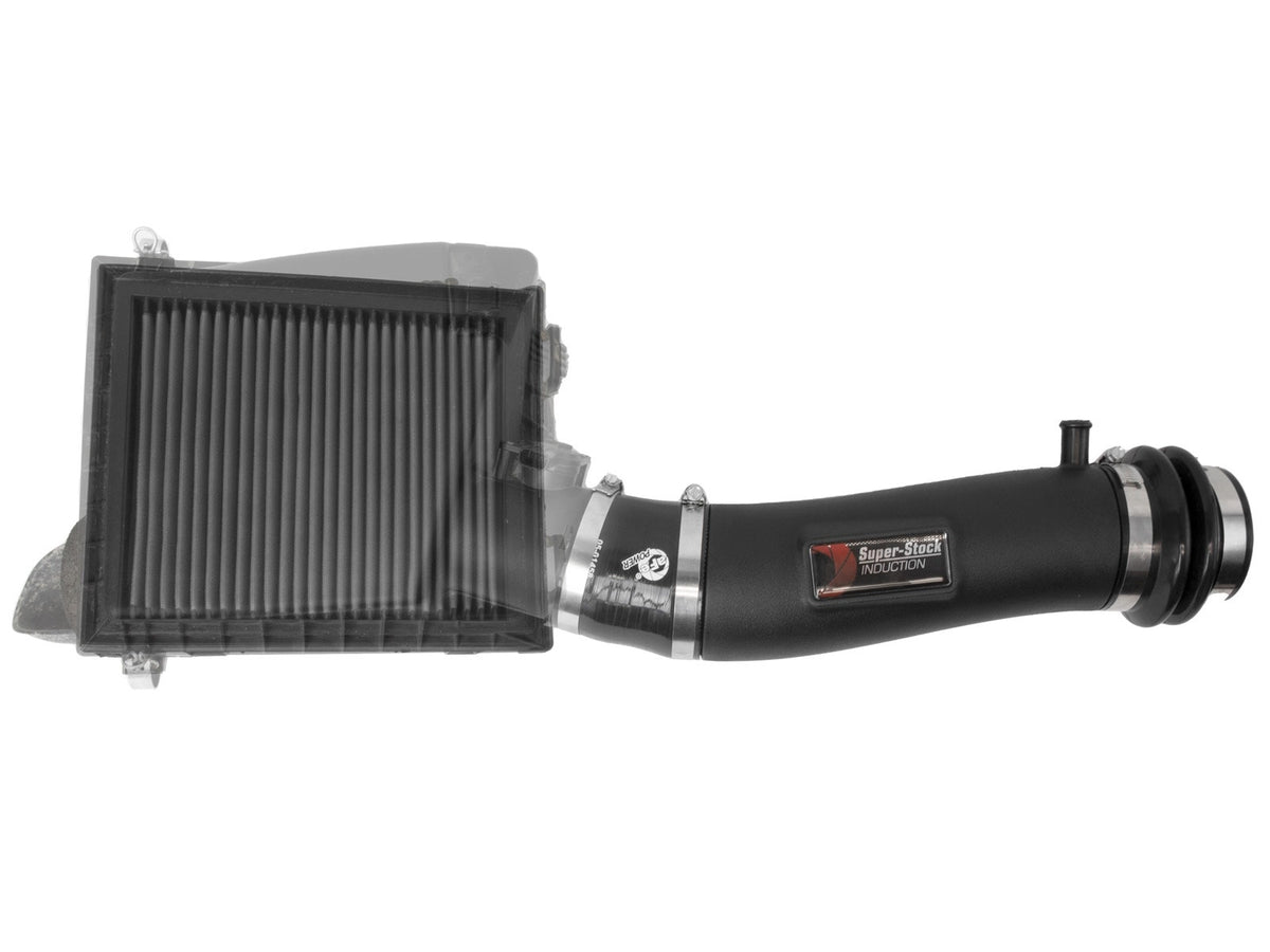 aFe Super Stock induction system with Pro DRY S filter, 2016-2023 Toyota Tacoma 3.5L V6 - 55-10002D