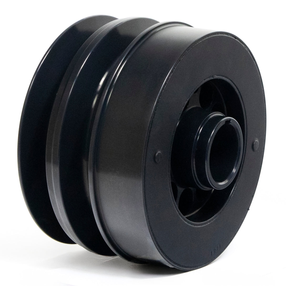 Fluidampr Ford 8BA Flat Head Wide Belt Harmonic Balancer - Ford Flathead V8 w/ Wide Belt Pulley - 550201